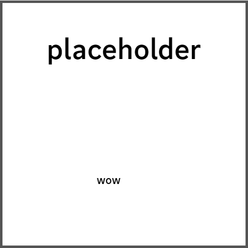 Placeholder page banner